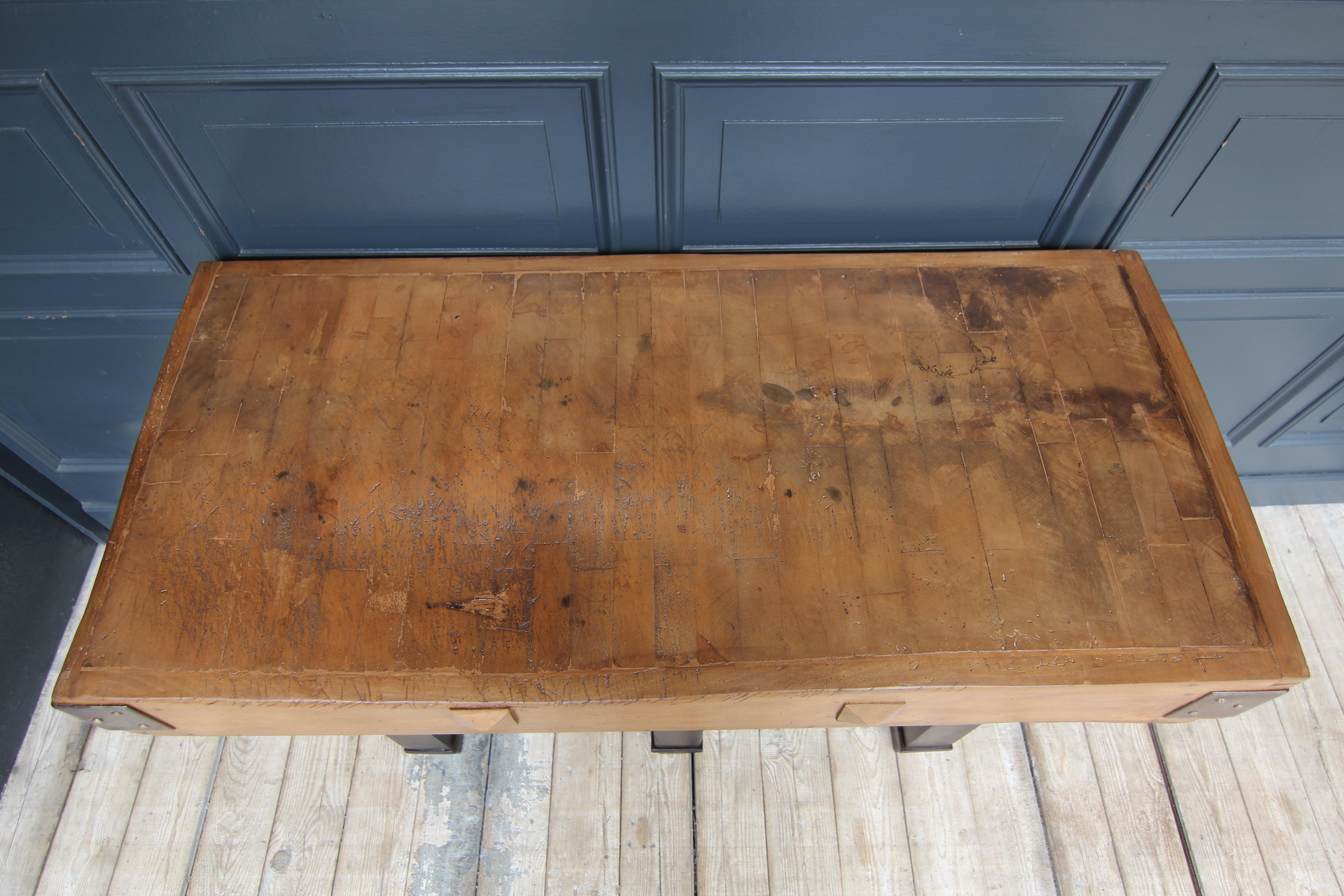 1930´s Butcher Block Table 1