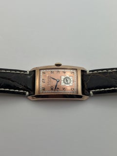1930' s Gruen Rose Gold Filled Curvex, Stunning "Curvature."  17 Jewels