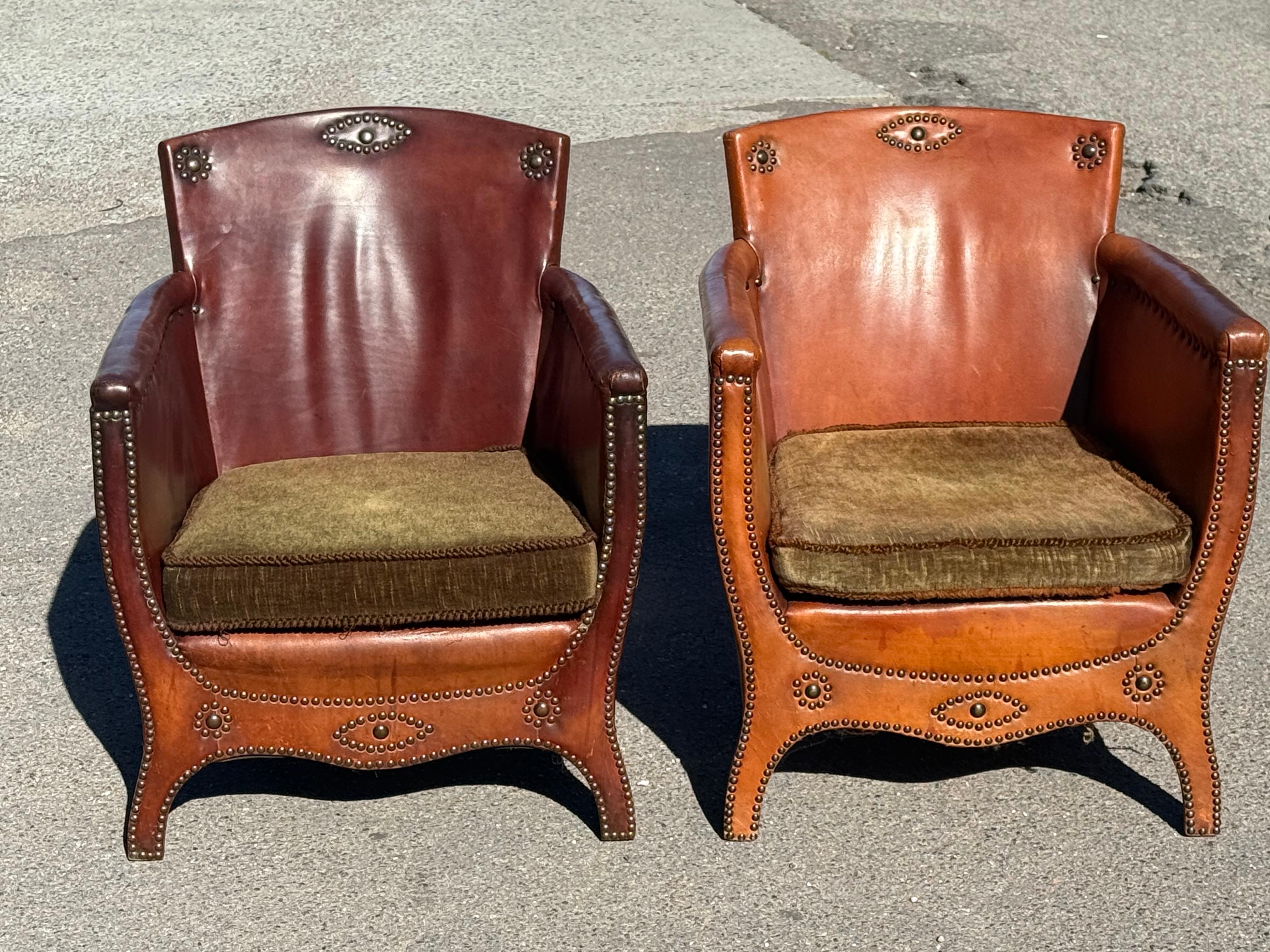 Otto Schultz, chaises longues et ottomanes des années 1930, par Boet AB, Suède. en vente 8