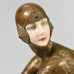 1930 "Tanara" Model in Chryselephatine by Demetre Chiparus