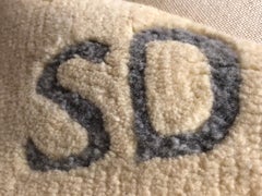 "1930" wool carpet after a Sonia Delaunay painting