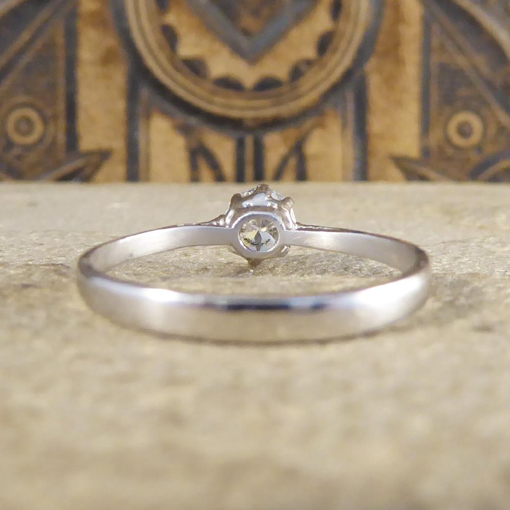 0.45 carat diamond ring