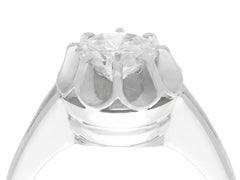 1930s, 1.05 Carat Diamond White Gold Solitaire Engagement Ring