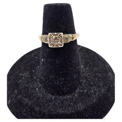 Antique 1930's 14K Diamond Engagement Ring