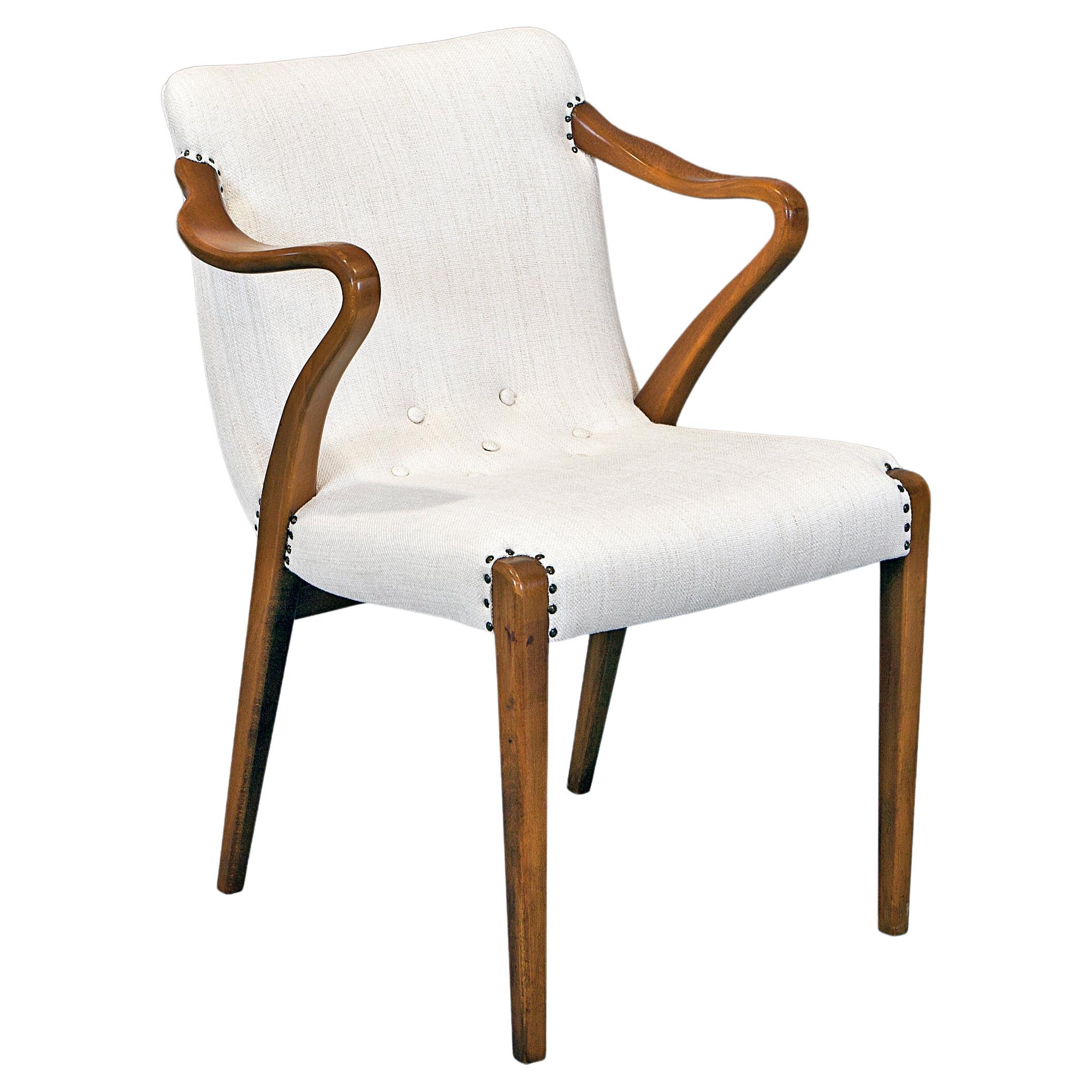 1930s “1522” Axel Larsson Birch chair