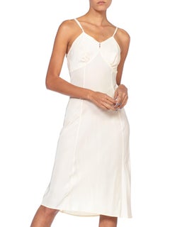 1930's 1940's Bias Rayon Slip
