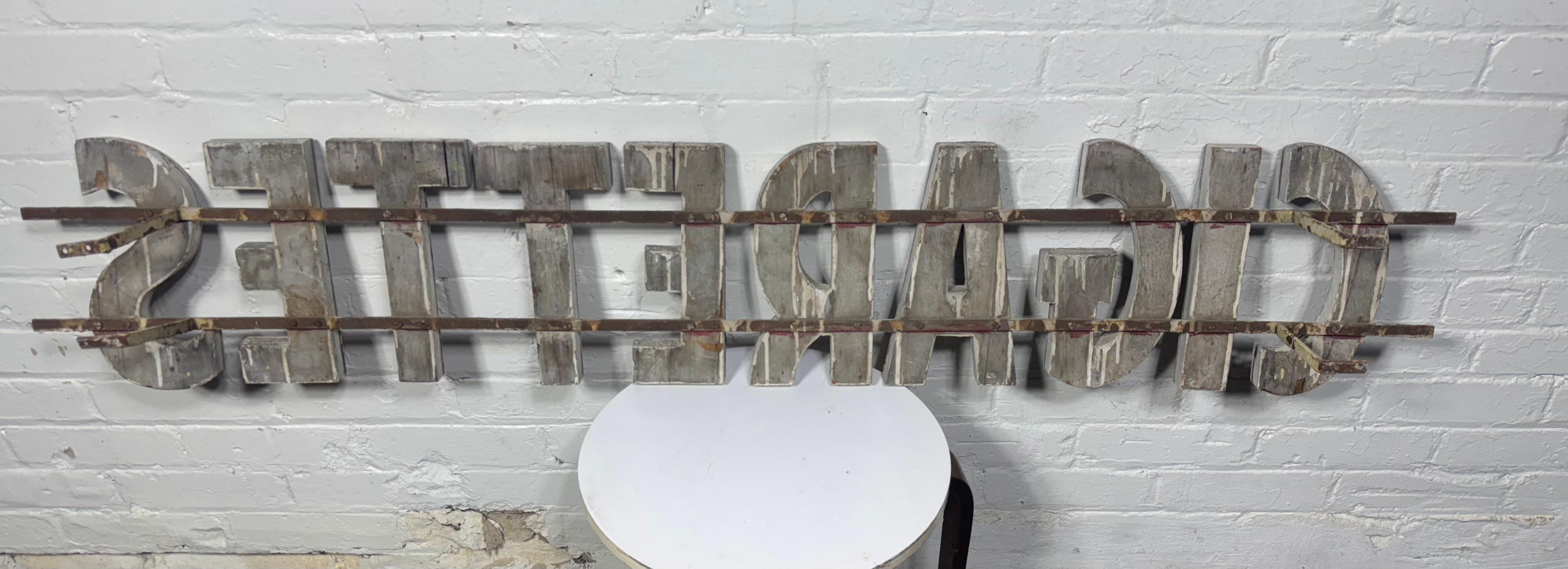 Metallo Insegna a lettere cubitali rialzate 