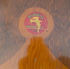 1930s-40s Tom Blake Hollow Wooden Surfboard Kookbox