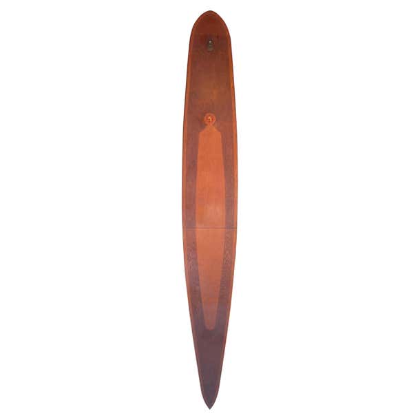 1930s-40s Tom Blake Hollow Wooden Surfboard Kookbox at 1stDibs ...