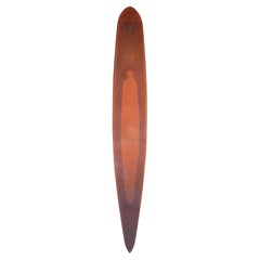 Vintage 1930s-40s Tom Blake Hollow Wooden Surfboard Kookbox