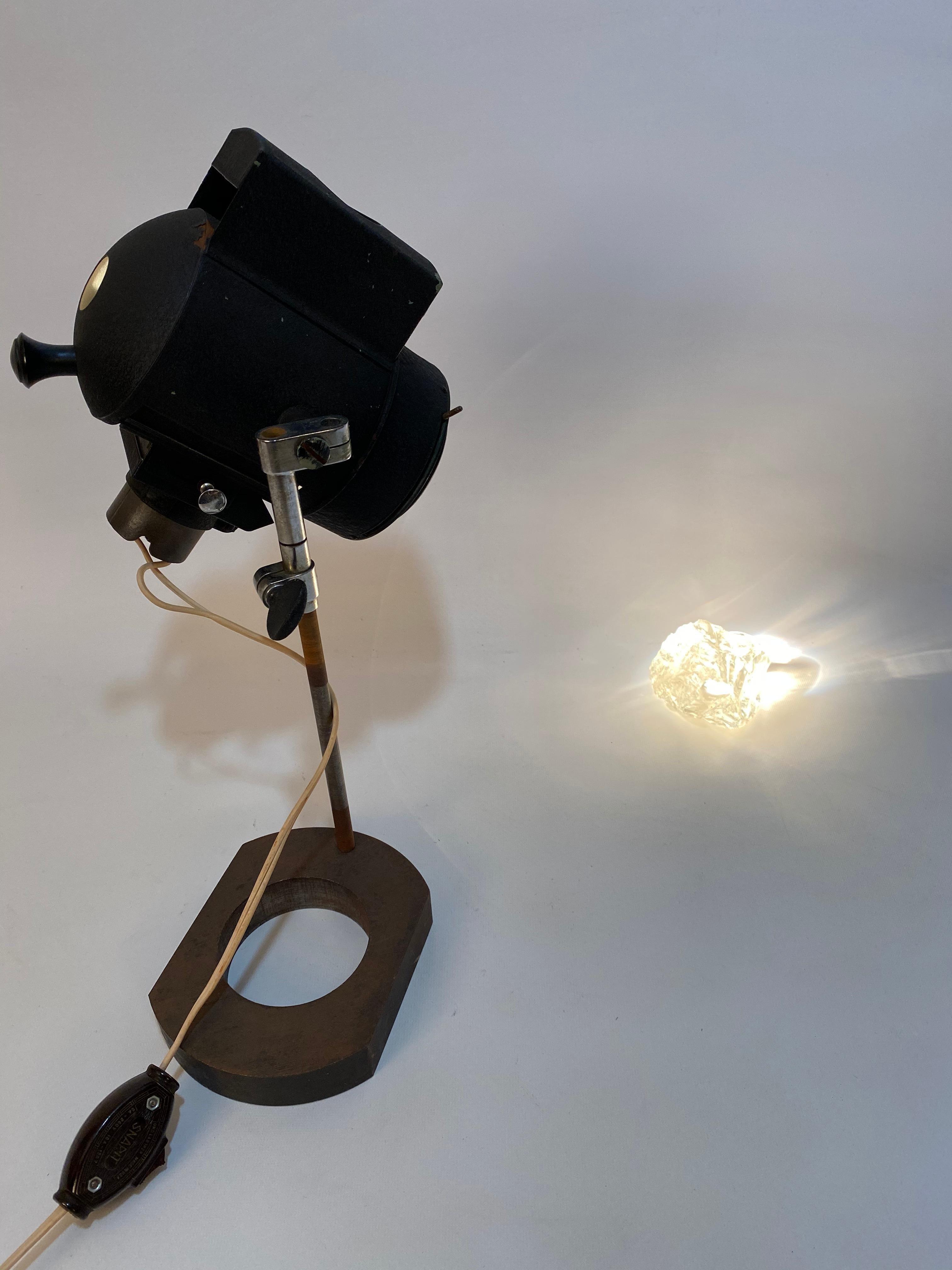 1930s Adjustable Spot Light Task Lamp For Sale 1