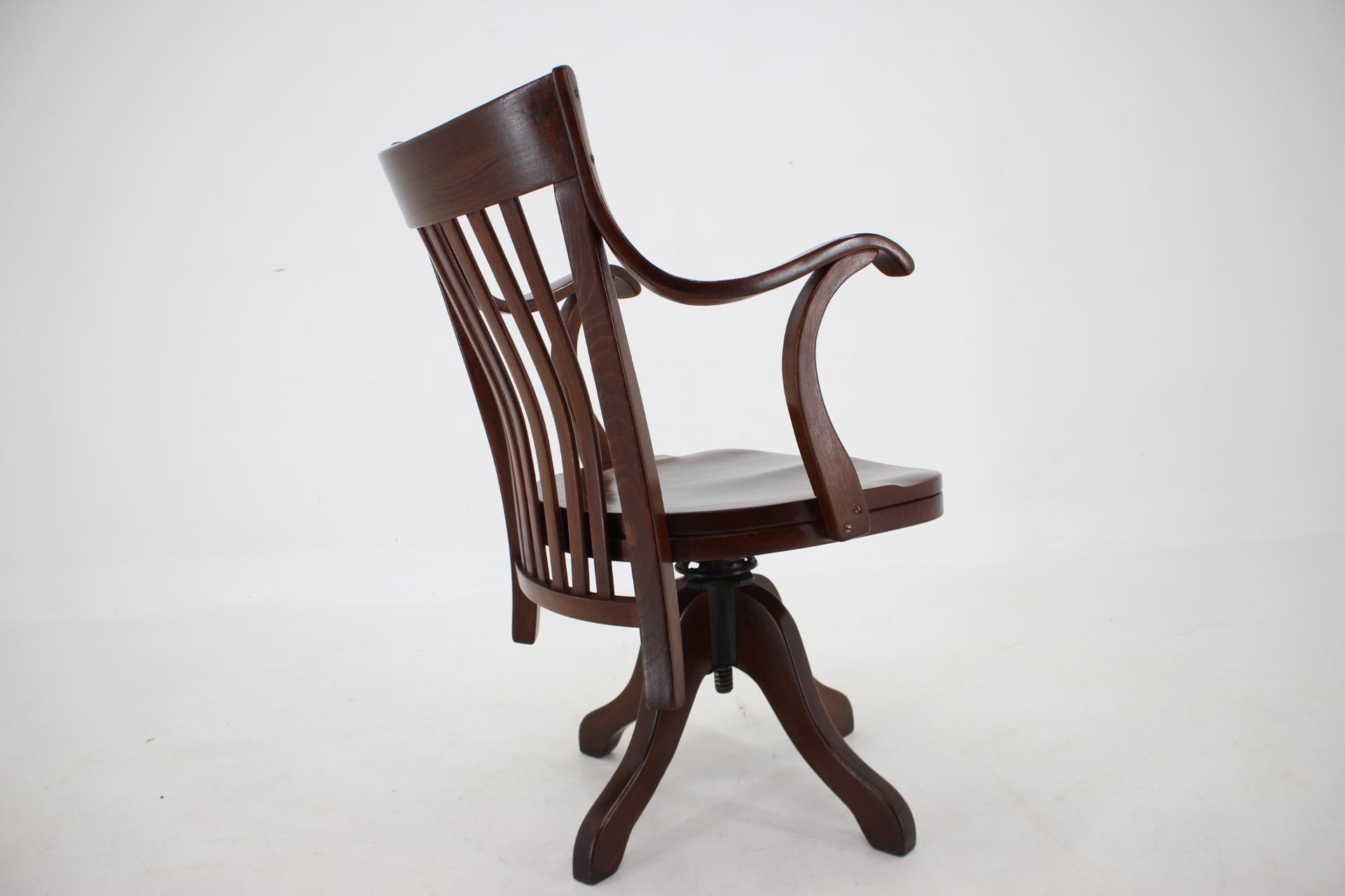 Adolf Loos Bürostuhl Modell 669 für Cafe Capua von Thonet, 1930er Jahre im Angebot 3