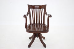 1930s Adolf Loos Office Chair Model 669 for Cafe Capua by Thonet