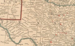 1930s AM Radio Map of US, Canada, Cuba, Mexico – Stations & Frequencies