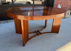1930s American Art Deco/Streamline Oval Dining Table Gilbert Rhode/Herman Miller