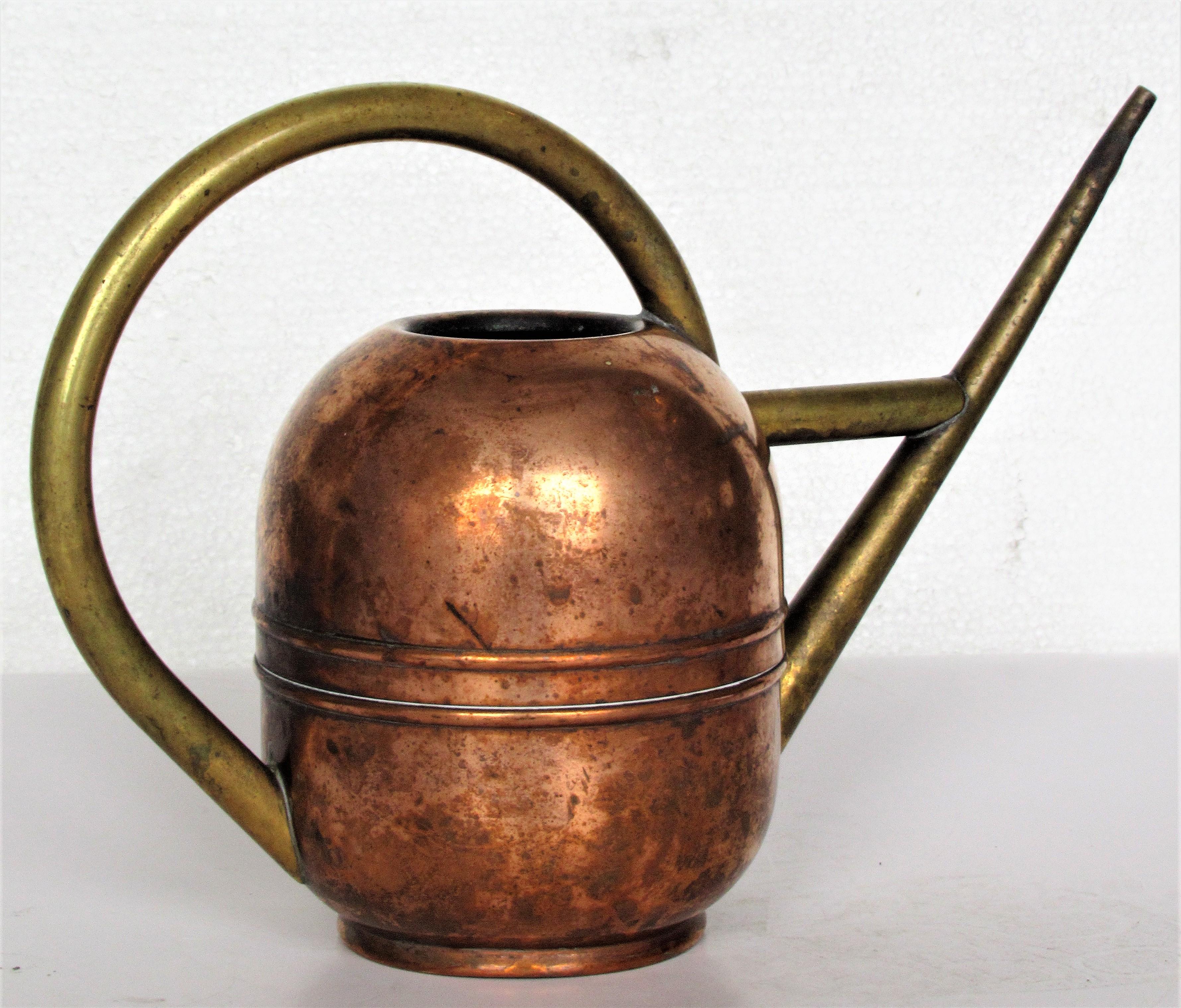 Brass 1930s American Art Deco Watering Can