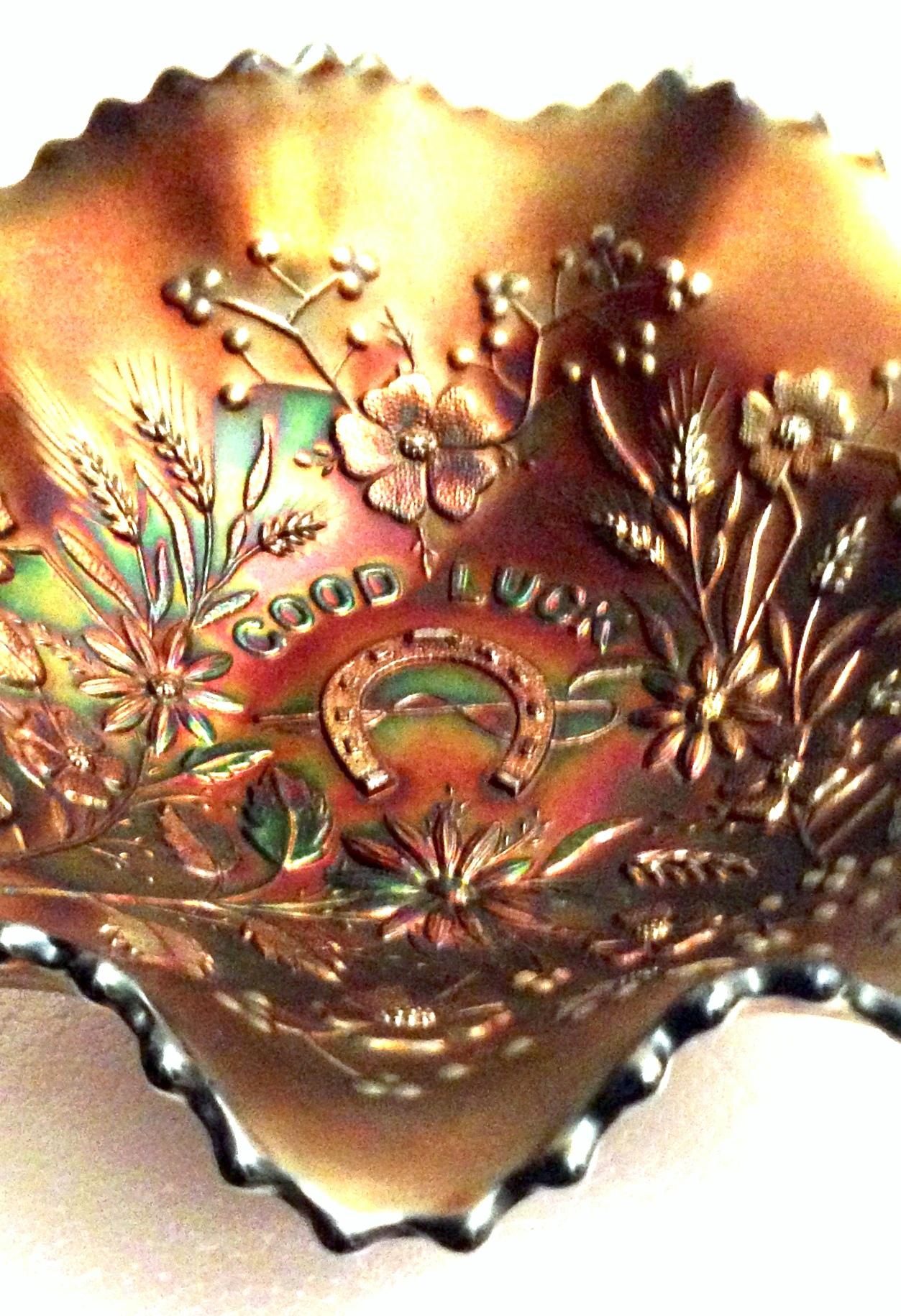 Art Nouveau 1930s American Blown Art Glass 