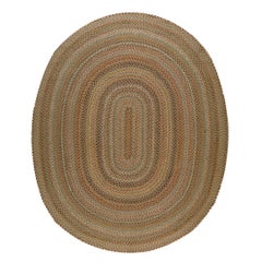 1930s American Braided Rug ( 7'8" x 9'5" - 233 x 287 )