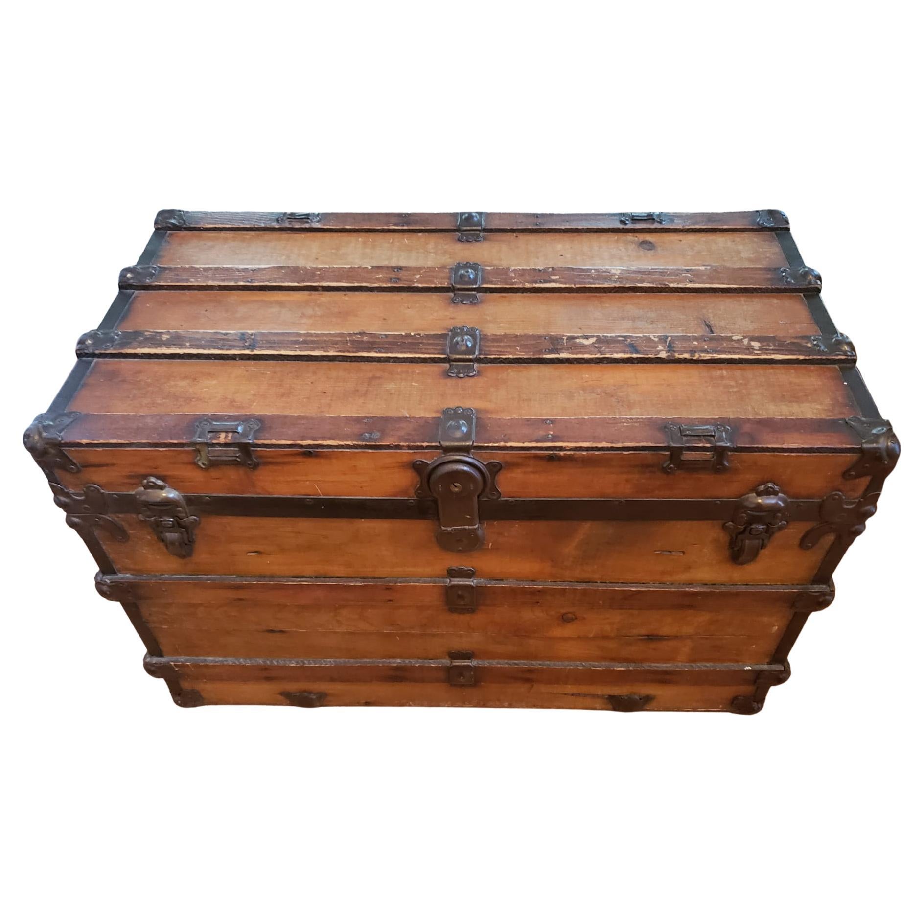 cedar lined steamer trunk