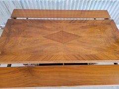 1930's American Console Table with Draw-Leaf Dining Table Conversion