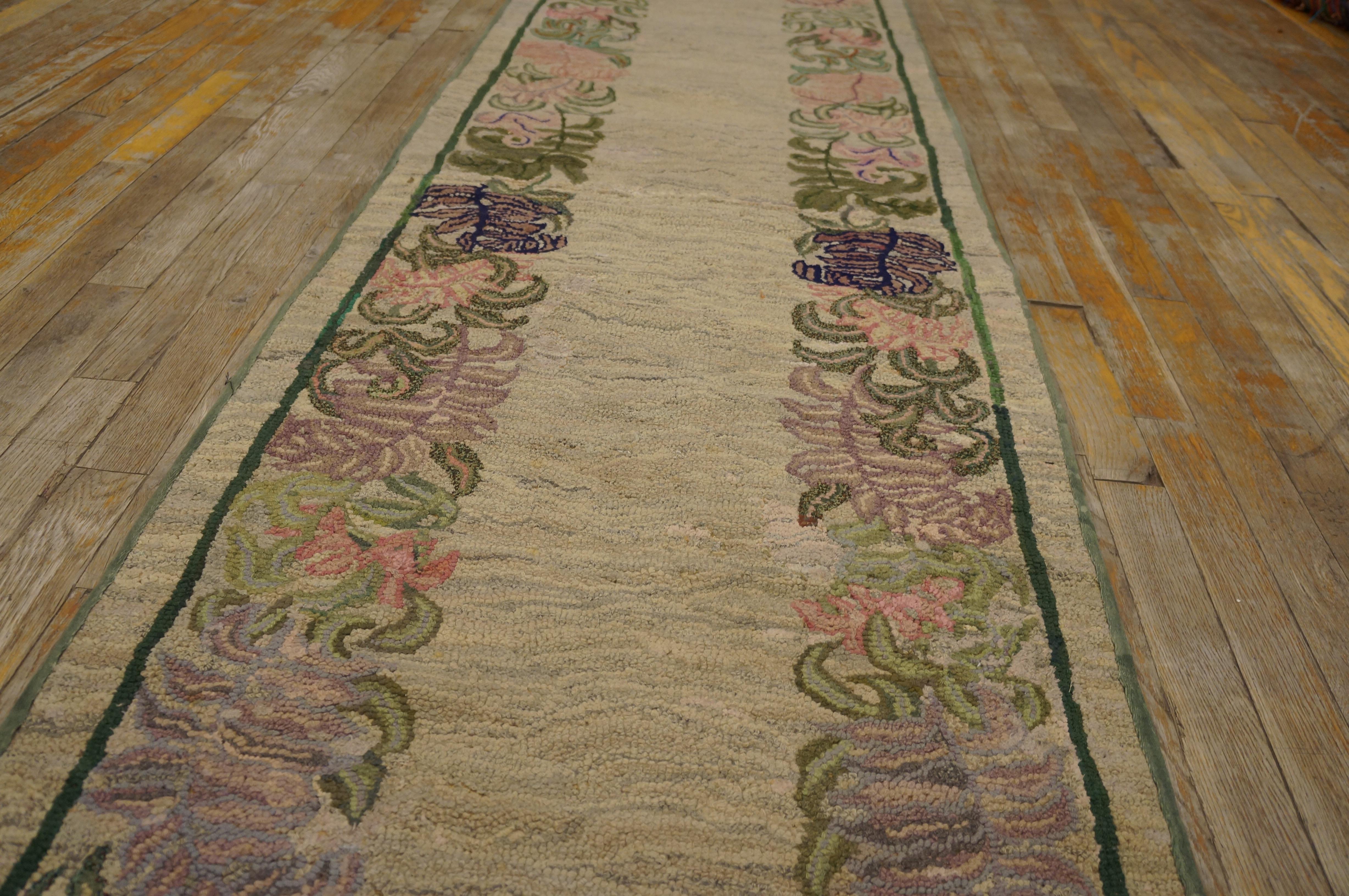 1930s American Hooked Rug ( 2'2