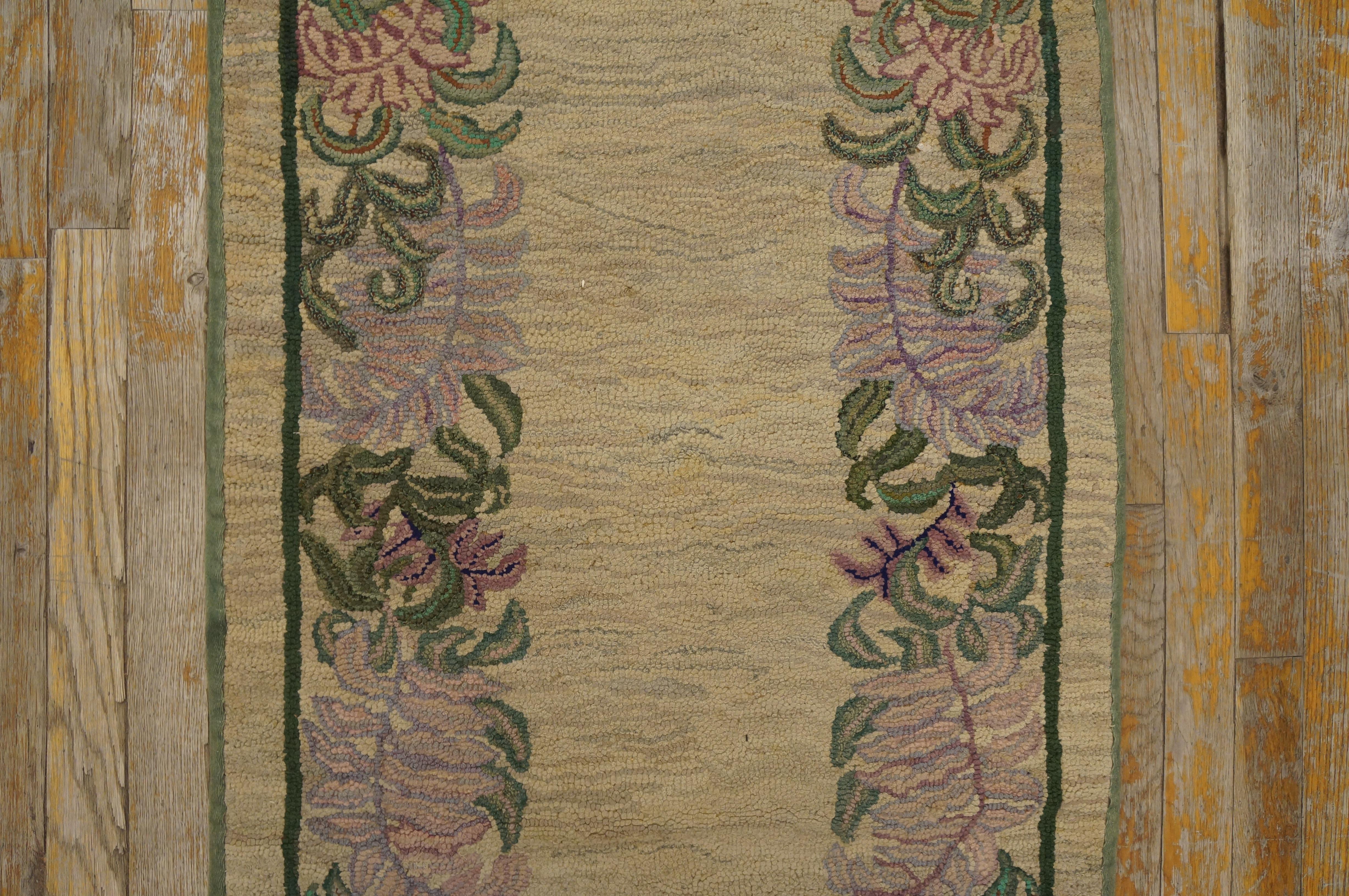 1930s American Hooked Rug ( 2'2