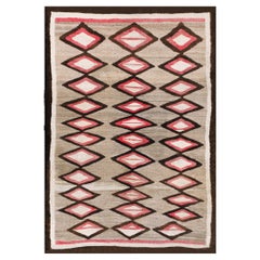 Antiker Navajo-Teppich 3'10" x 5'8"