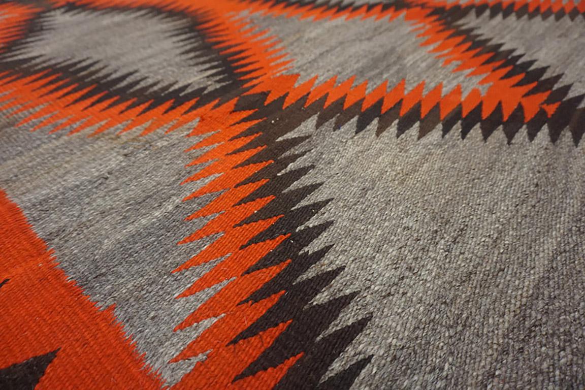 Milieu du XXe siècle Tapis Navajo américain des années 1930 	4' 4