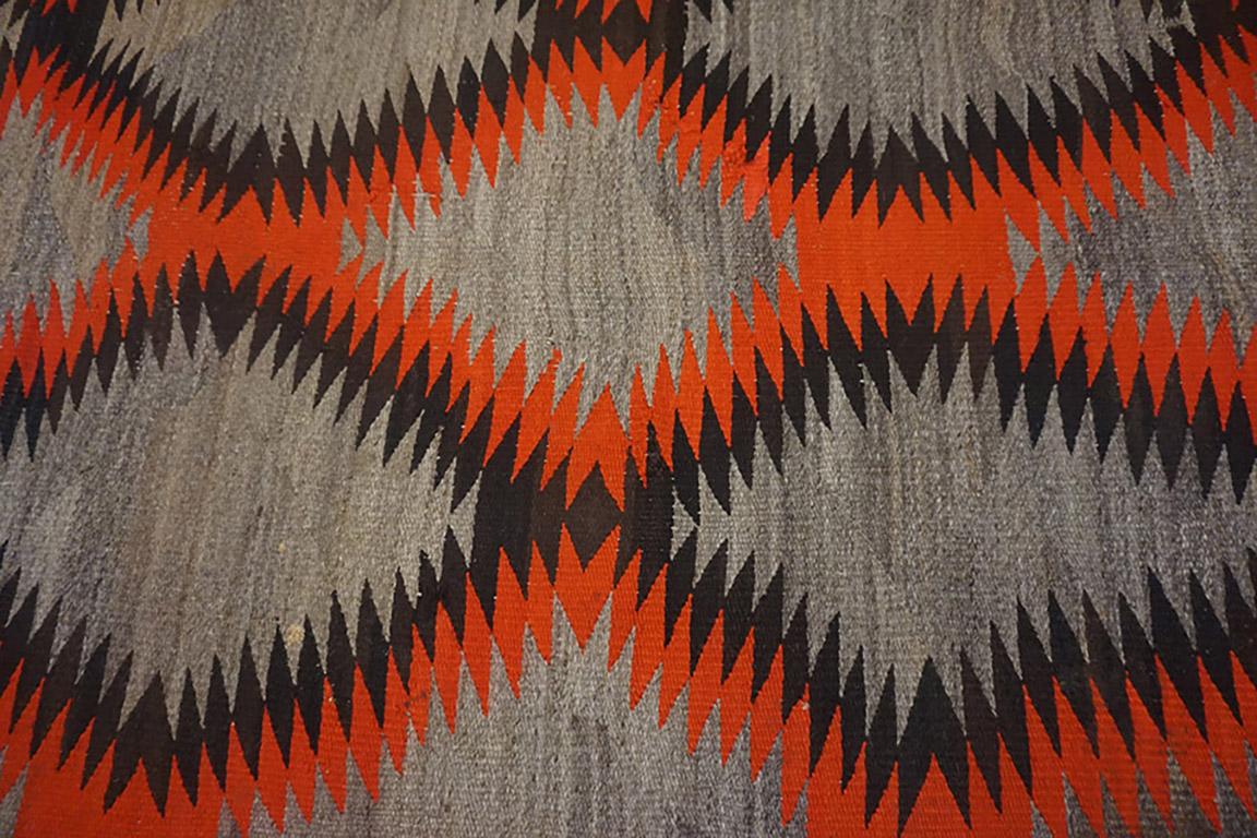 Tapis Navajo américain des années 1930 	4' 4