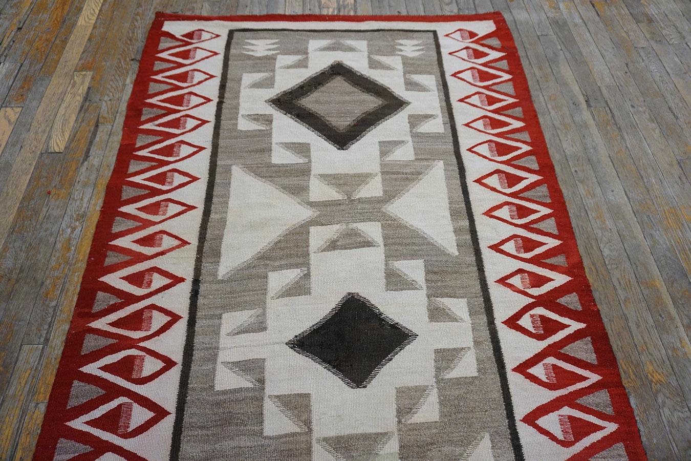 1930s American Navajo Carpet ( 4'9