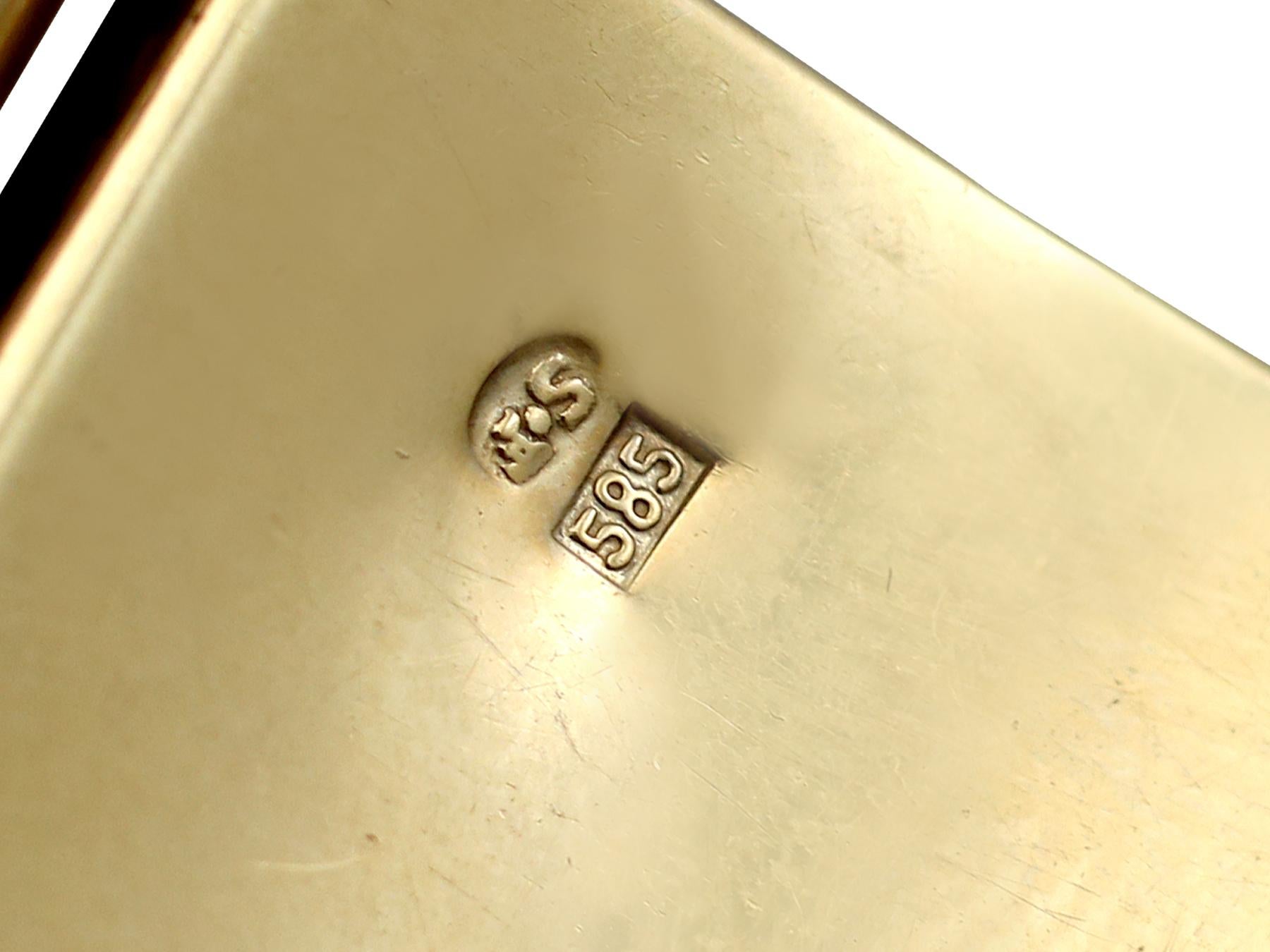 Bracelet ancien en or jaune avec agate de 12,80 carats et malachite de 4,23 carats, années 1930 en vente 2