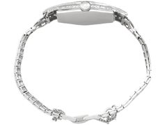 1930s Antique 2.36 Carat Diamond and Platinum Glycine Cocktail Watch