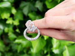 1930s Antique Diamond and Platinum Circular Earrings