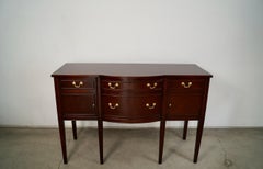 1930's Antique Federal Duncan Phyfe Style Sideboard