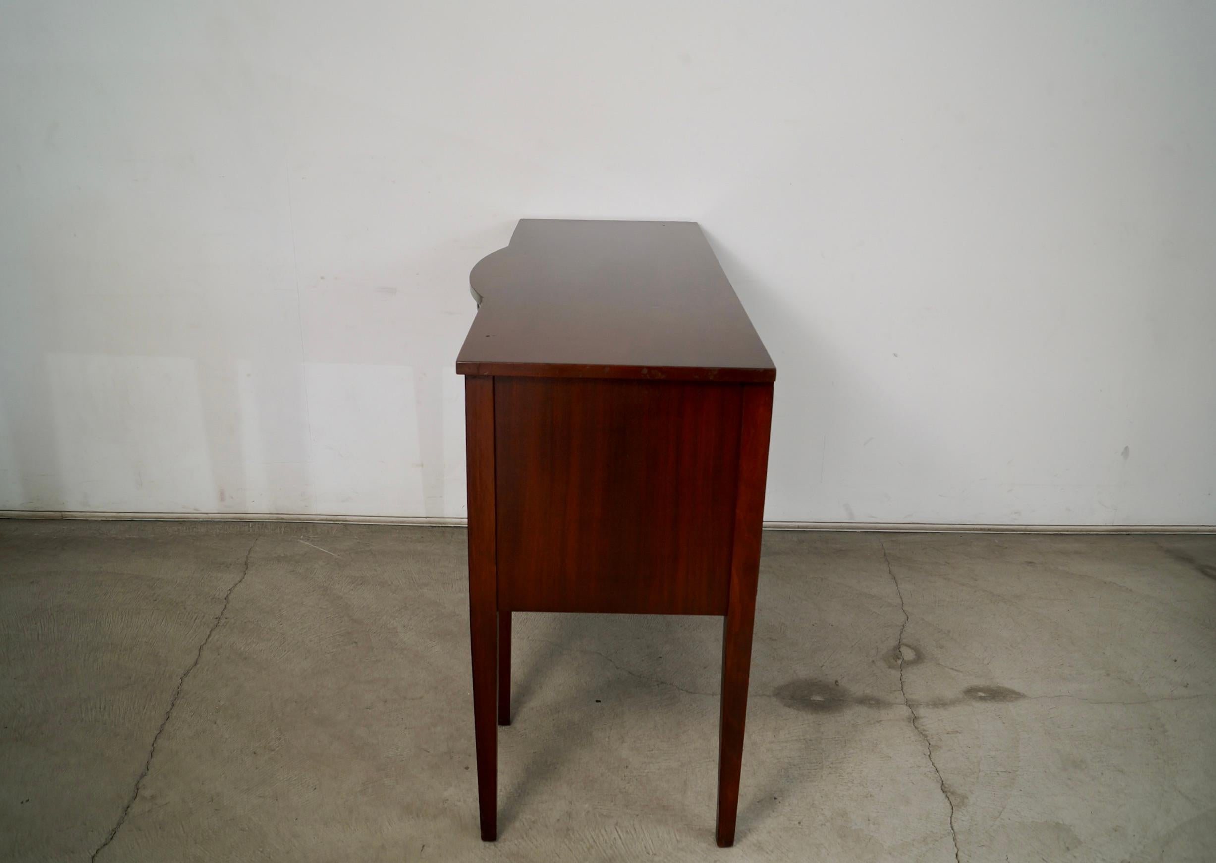1930's Antique Federal Duncan Phyfe Style Sideboard For Sale 2