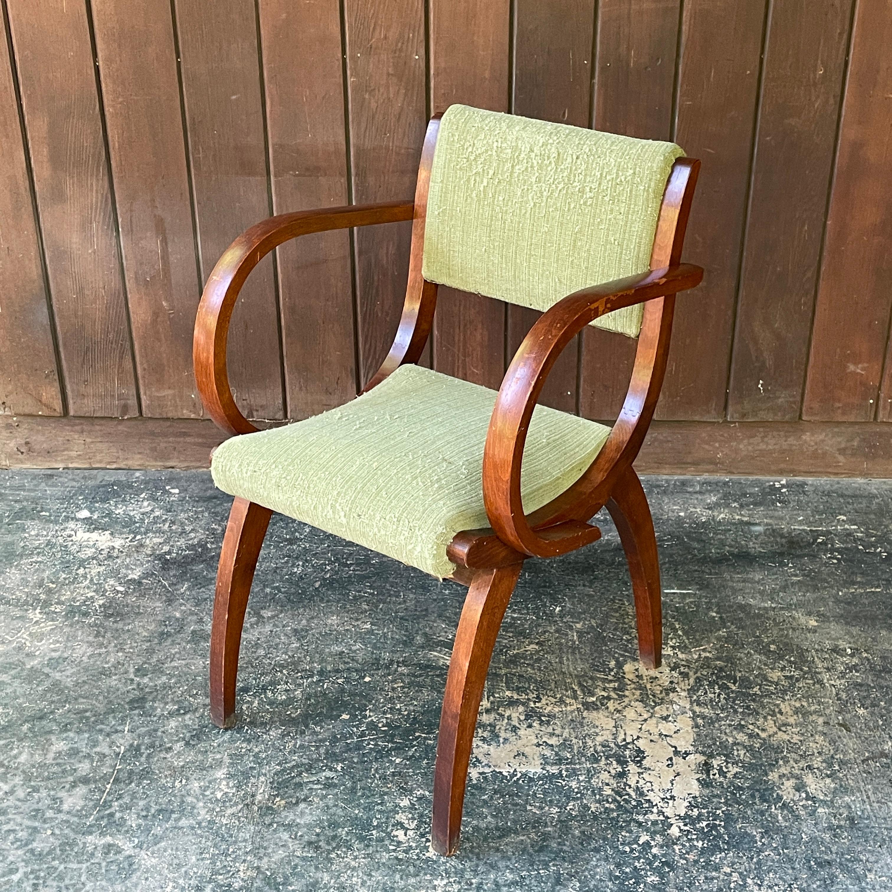 Français Fauteuil Art Déco français ancien des années 1930, signé Peri Alonz en vente
