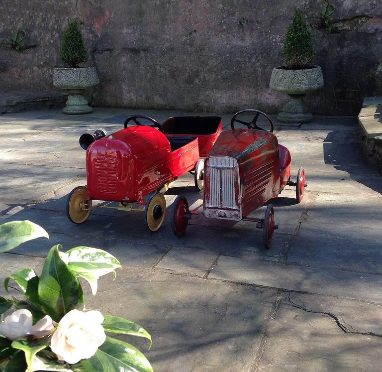 1930s Antique French Child�s Pedal Car For Sale at 1stdibs
