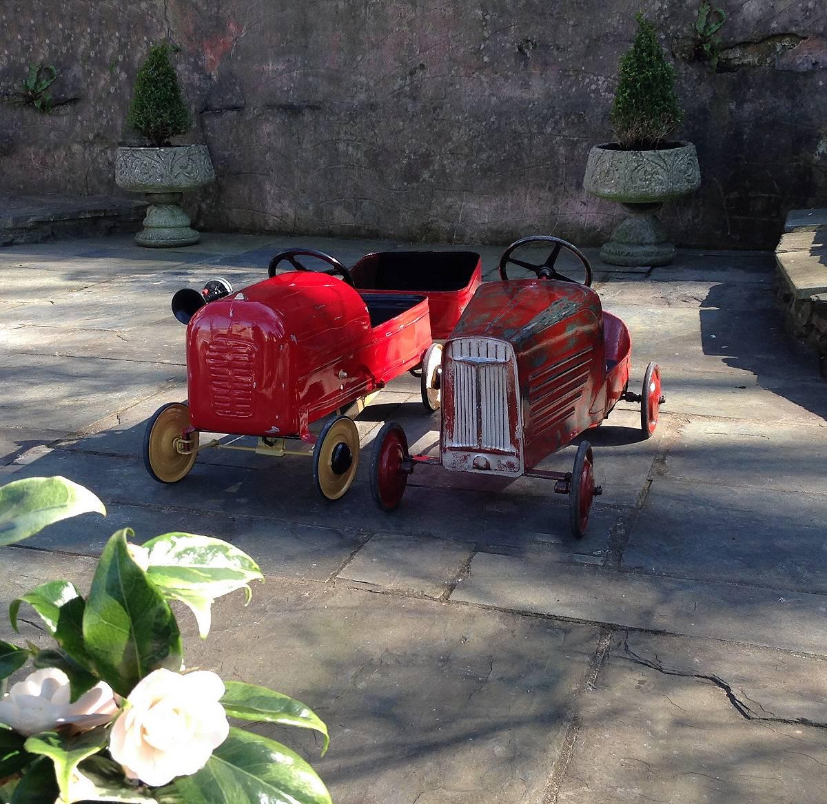 antique pedal car