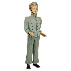 1930s Antique Hotel Page Automaton