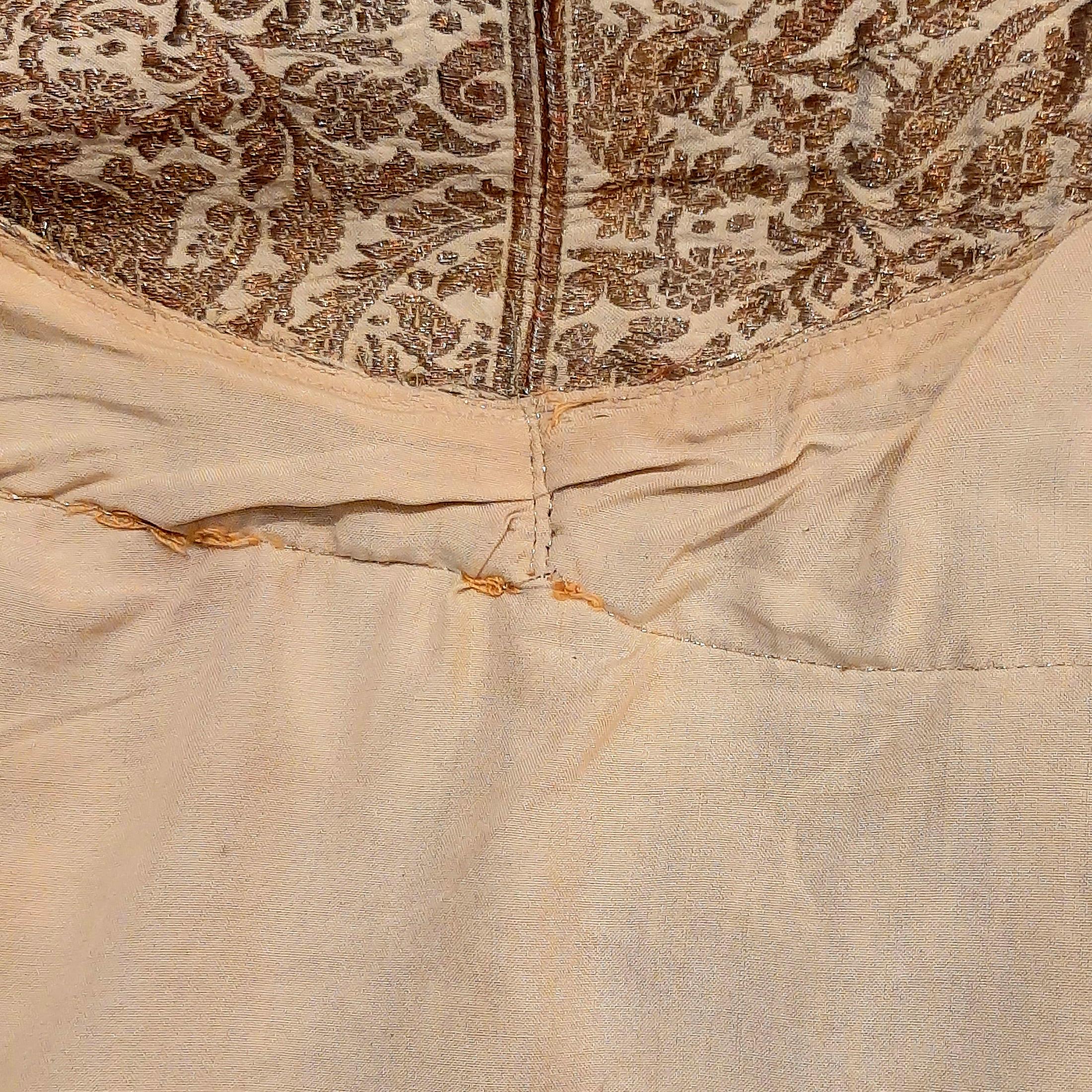 gold brocade vest