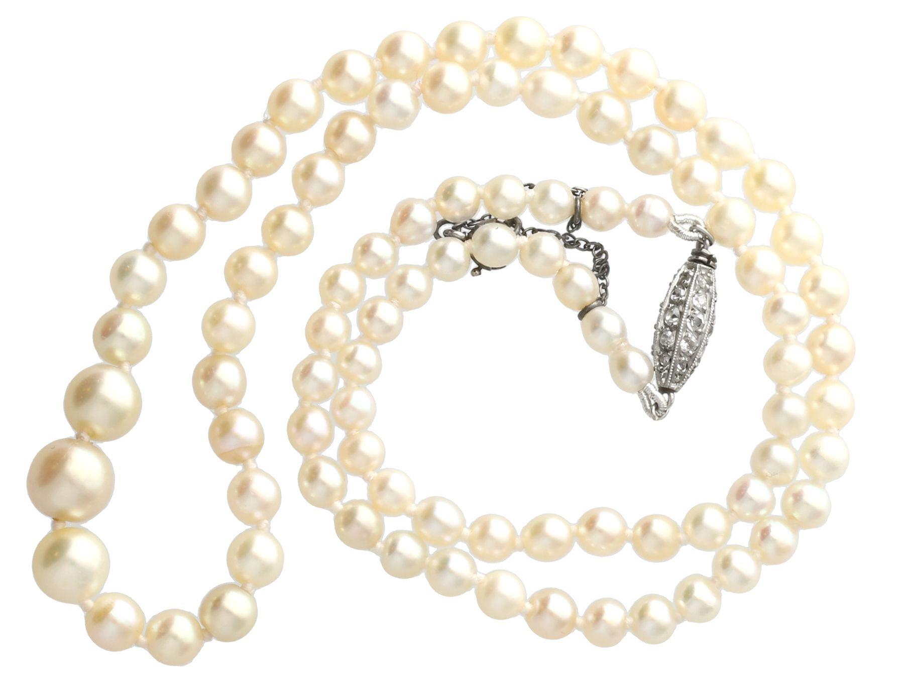 antique natural pearls