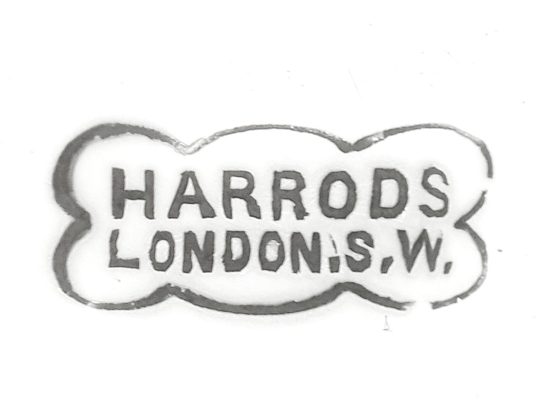 1930s Harrods Ltd Sterling Silver Presentation Bowl For Sale 1