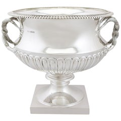 1930s Antique Sterling Silver Presentation Bowl
