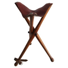 1930's Antique Tourist Folding chair
