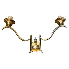 Vintage 1930s Arbus Style Sconce in Gold