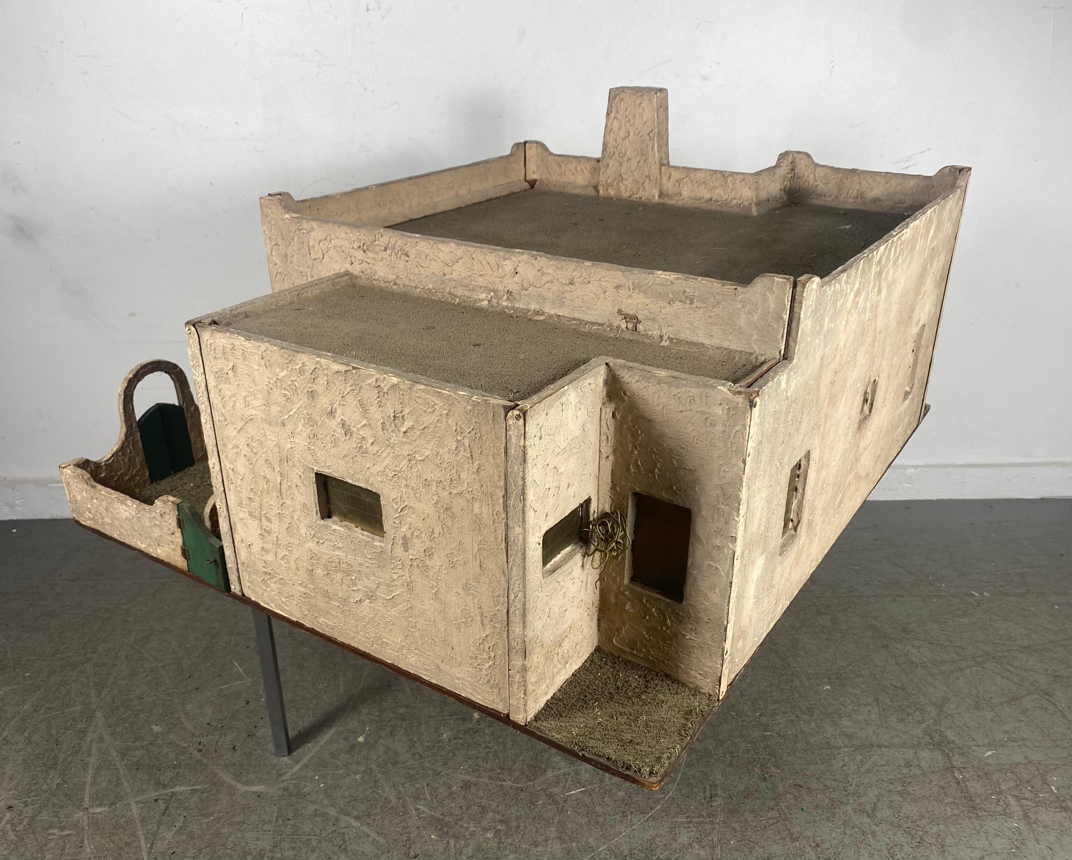 miniature adobe house
