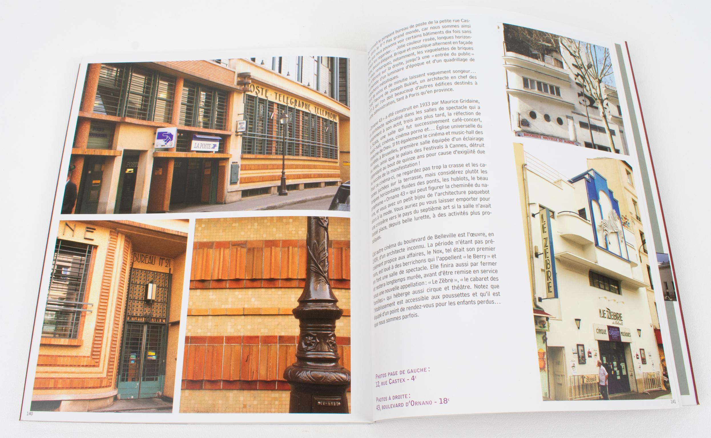 1930s Architecture in Paris, French Book by Jean-Marc Labordiere, 2009 For Sale 3