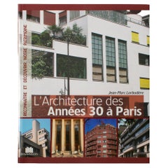 Architecture à Paris des années 1930, livre français de Jean-Marc Labordiere, 2009