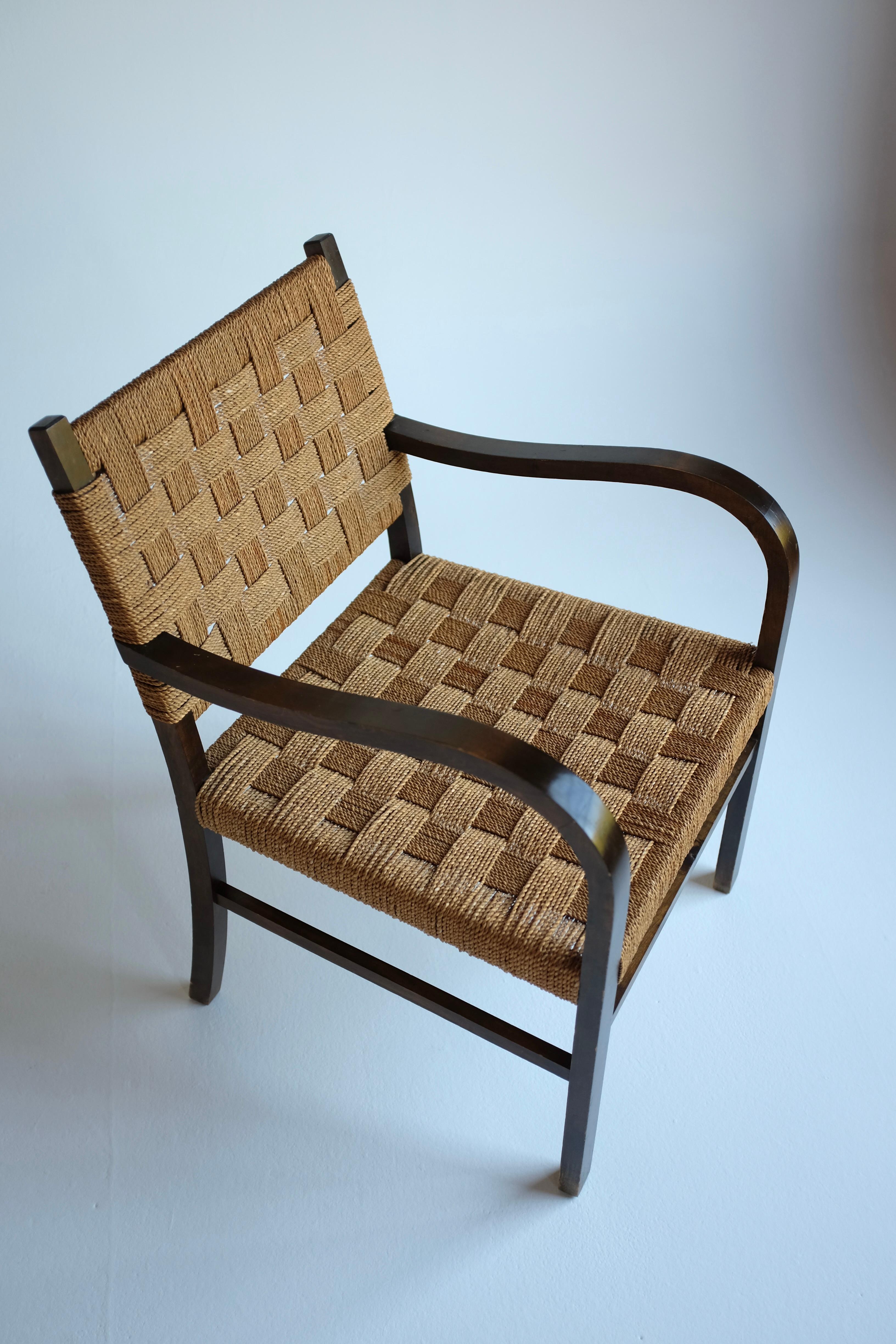 Swedish 1930s Armchair by Axel Larsson