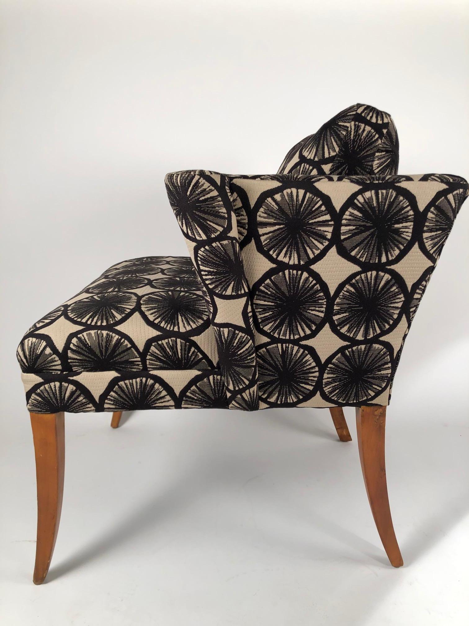 Unknown Fabulous 1930's Armchair with curved arms